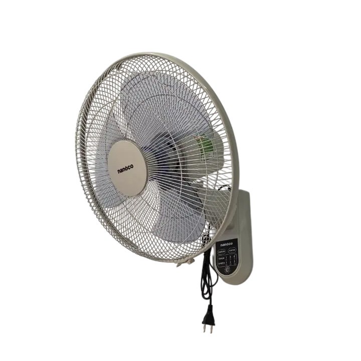 Quạt tường Nanoco NWF1615RC-LG Ø40cm màu xám nhạt