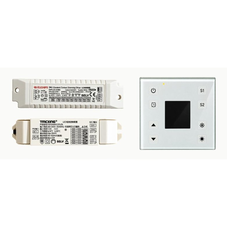 Bộ nguồn điều khiển ánh sáng đèn GSlighting Driver DALI dt8 Lifud (đổi màu)