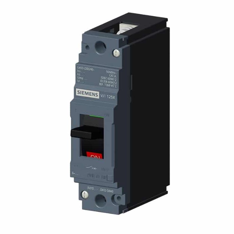 MCCB 3VJ 1P Icu=25kA