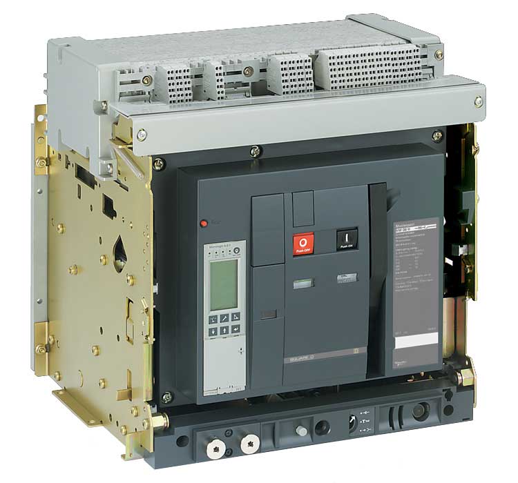 Air Circuit Breaker Masterpact NT 630/1600 630A 3P Icu=42kA/440VAC type H1 DRAWOUT
