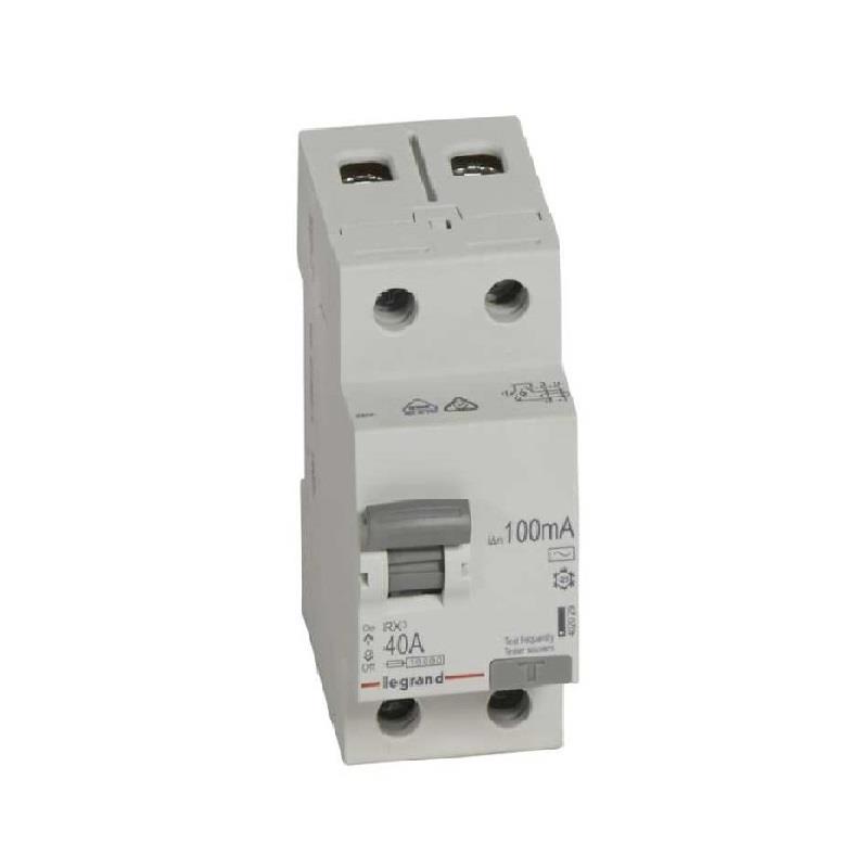 RCCB RX3 2P 230V (AC type) 100mA