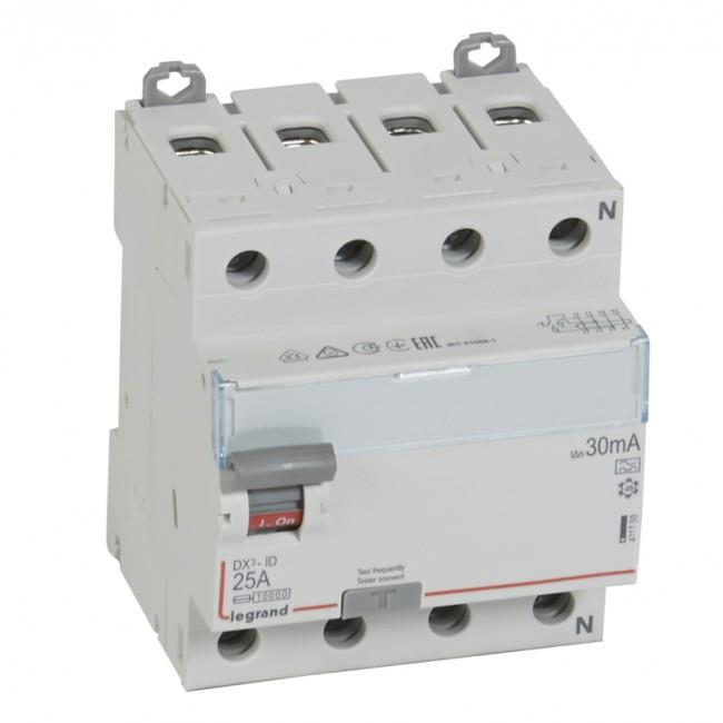 RCCB DX3-ID 4PR 40A A-S 300MA