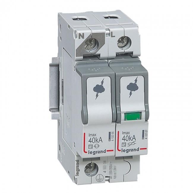 Chống sét lan truyền SPD T2 40KA 1P+N NL