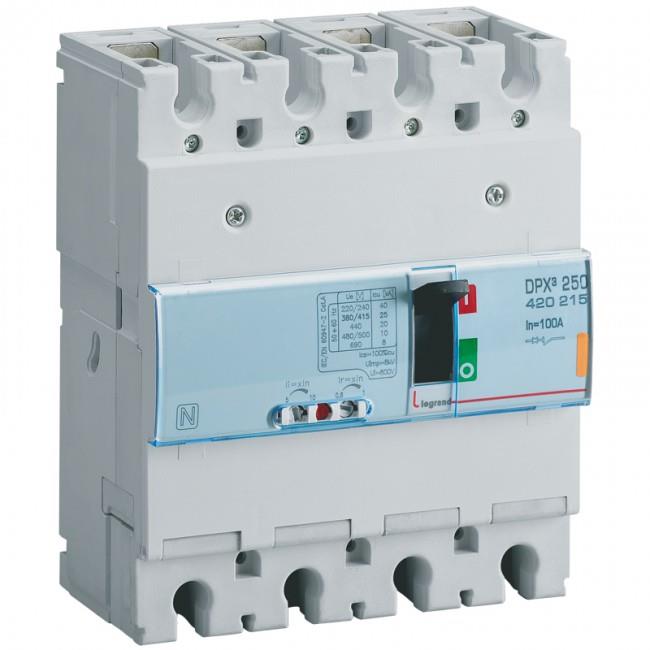 MCCB DPX3 4P - DPX3 250TM 4P 25KA