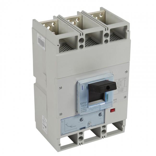 MCCB DPX3 3P - DPX3 1600 - MT 3P 50KA