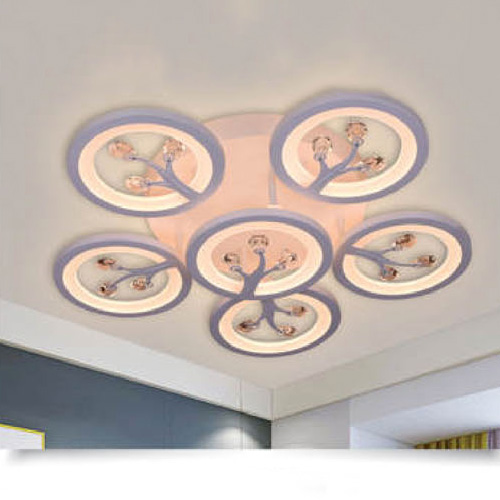 Đèn ốp trần trang trí Andora Ø600 - LED 3 CĐ + Remote