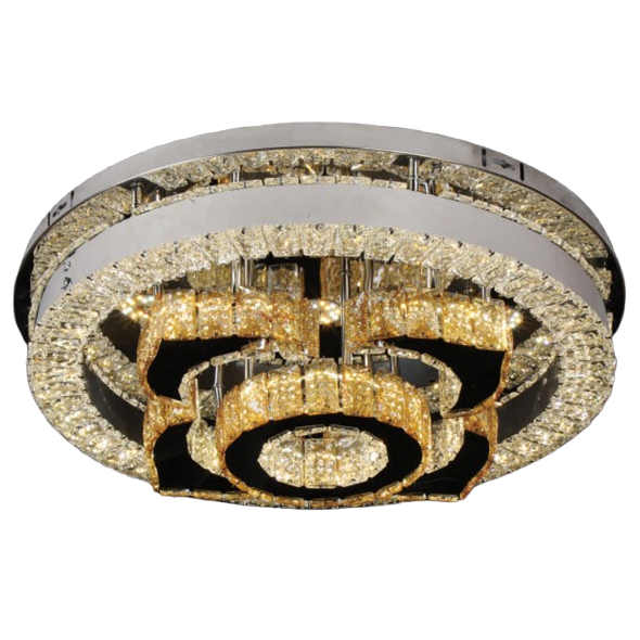 Đèn mâm pha lê Slister Ø600mm - LED 160W - 3 CĐ