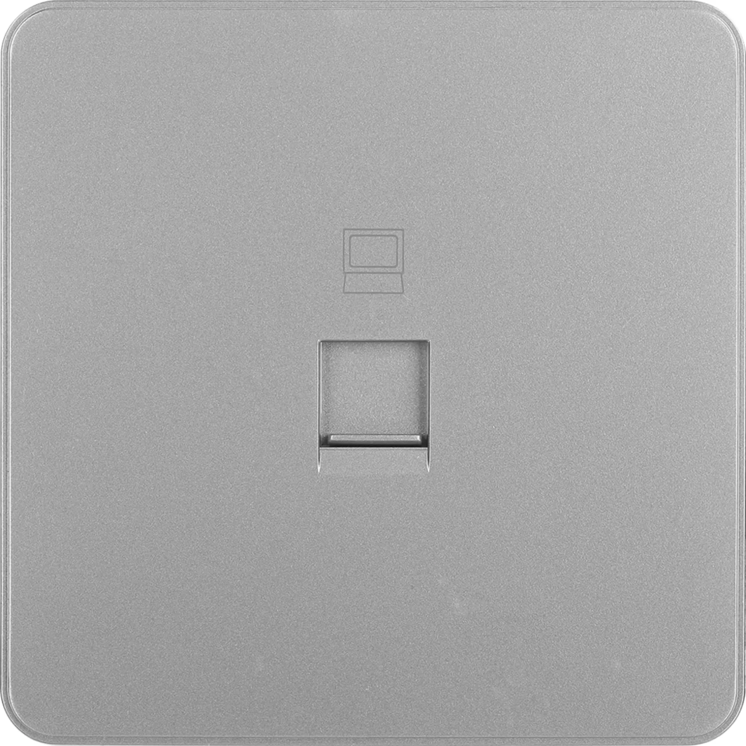 Ổ cắm mạng RJ45 Cat 6 màu xám
