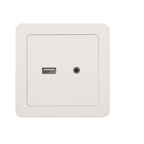 Ổ cắm USB + 3.5mm AUDIO