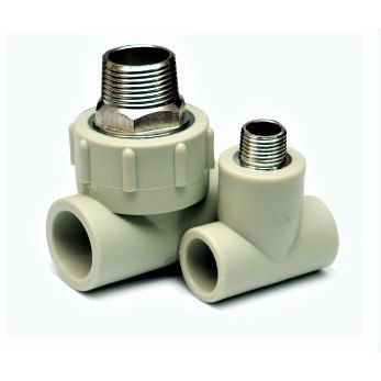 Co chữ T răng ngoài ống nước nóng PPR Sino