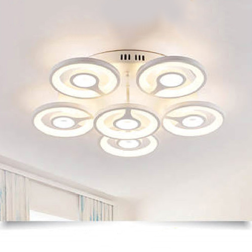 Đèn ốp trần trang trí Andora Ø600 - LED 3 CĐ + Remote