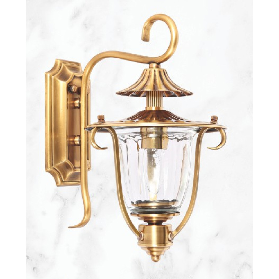 Đèn tường đồng cổ điển H350*W200*D300 E27x1 lamp