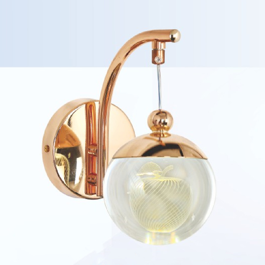 Đèn vách Led H200*W100*D150 Led 3W 3 CĐ