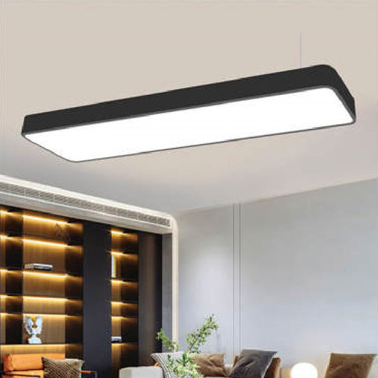Đèn thả trang trí Andora L1200*W200*H55 - LED 3 CĐ - Thân Đen