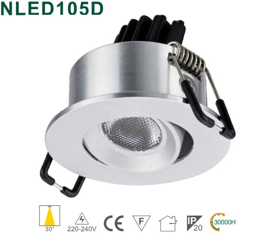 Đèn Spotlight LED 2W 3000K