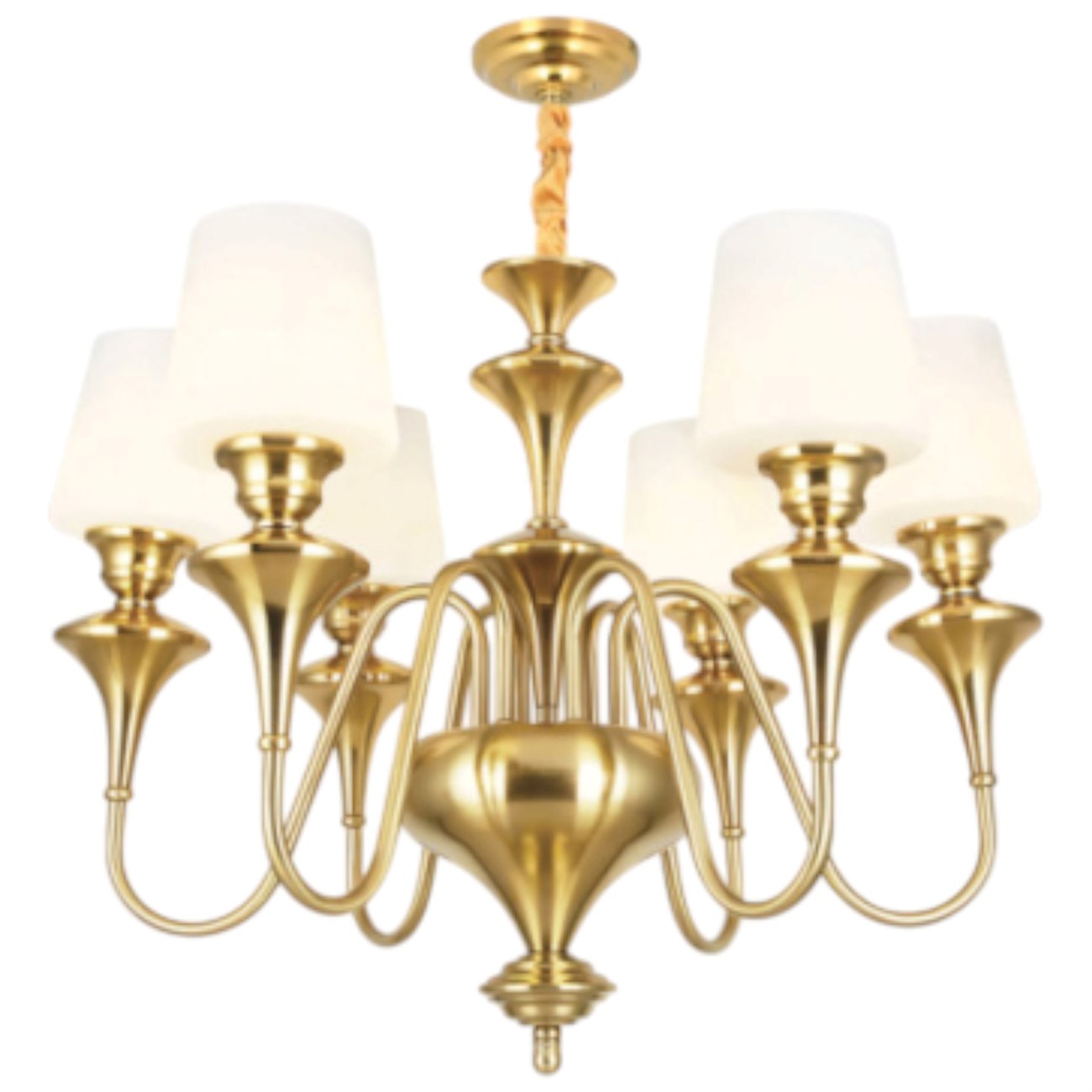 Đèn chùm châu âu Andora CH-6331/6 Ø720*H520+500 E27*6