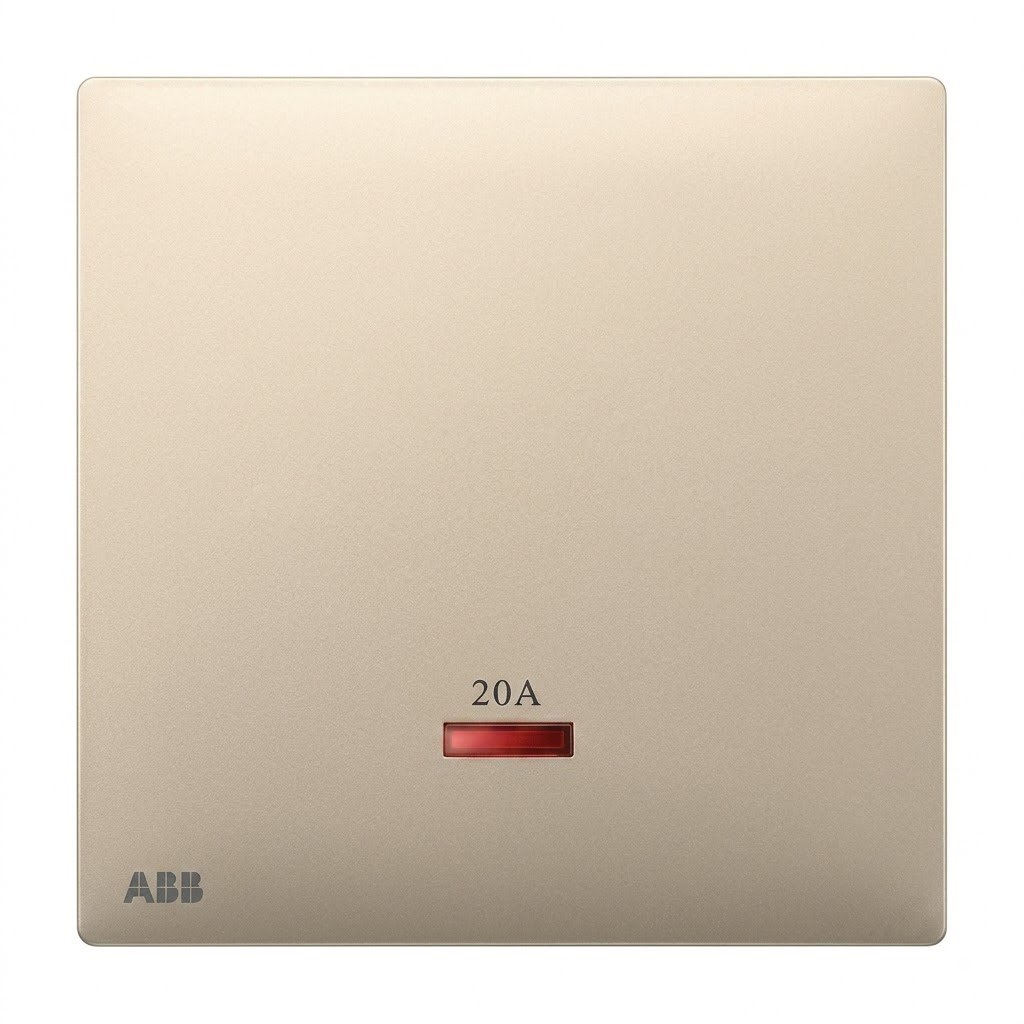 Bộ công tắc đơn 2 cực 20A - ABB