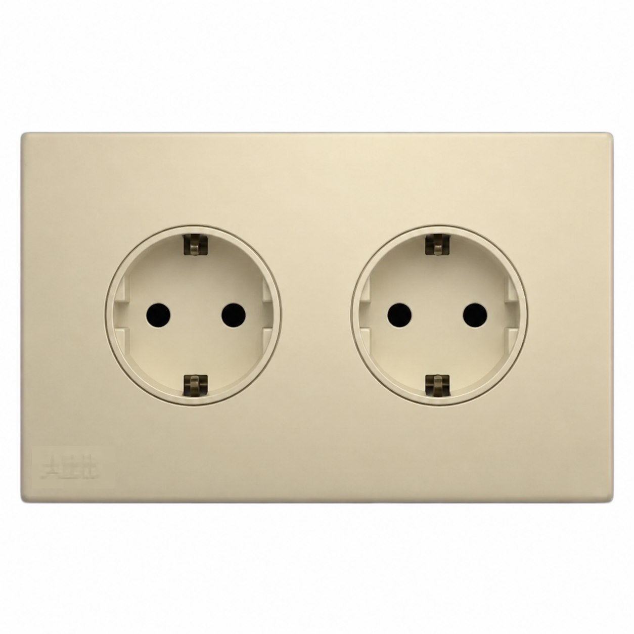 Bộ ổ cắm đôi ABB Schuko 16A - 4TYB501221P0105