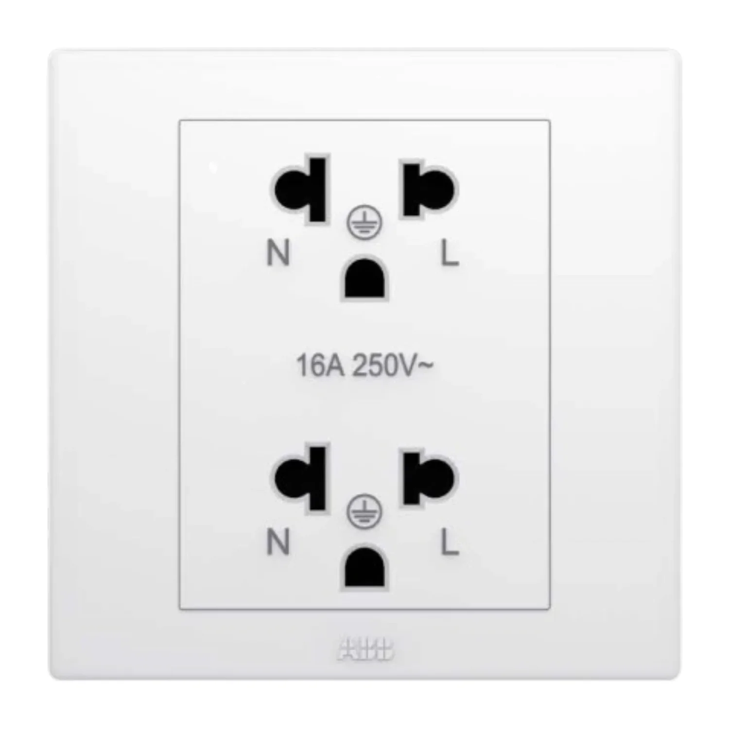Bộ ổ cắm đôi 3 chấu 16A - ABB