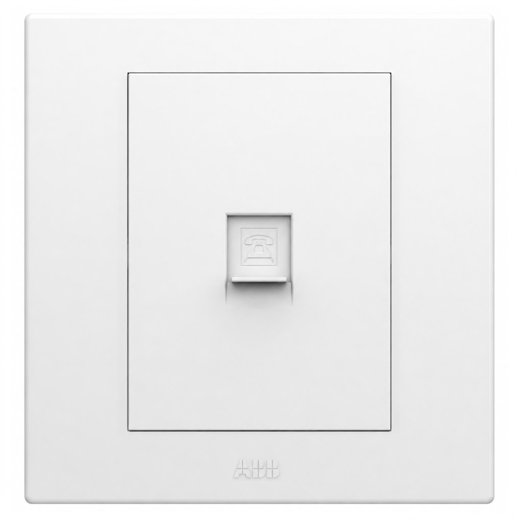 Bộ ổ cắm điện thoại đơn - ABB