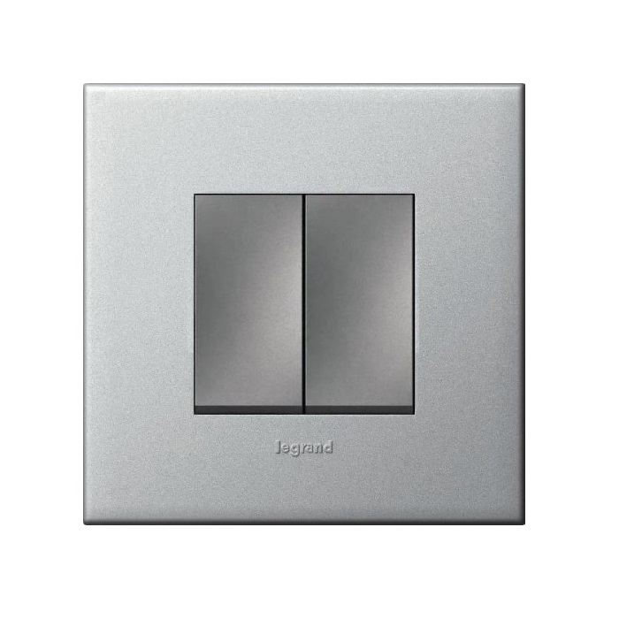 Mặt che nhựa màu ngọc trai Arteor – 2 module – 575211