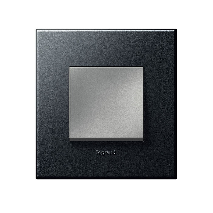 Mặt che nhựa đen Arteor – 2 module – 575212
