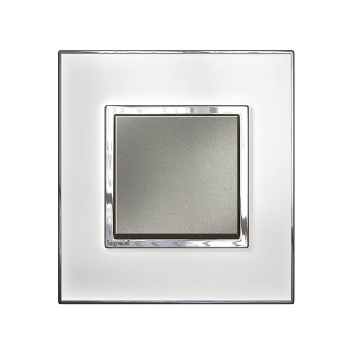 Mặt che kính trắng Arteor – 2 module – 575214