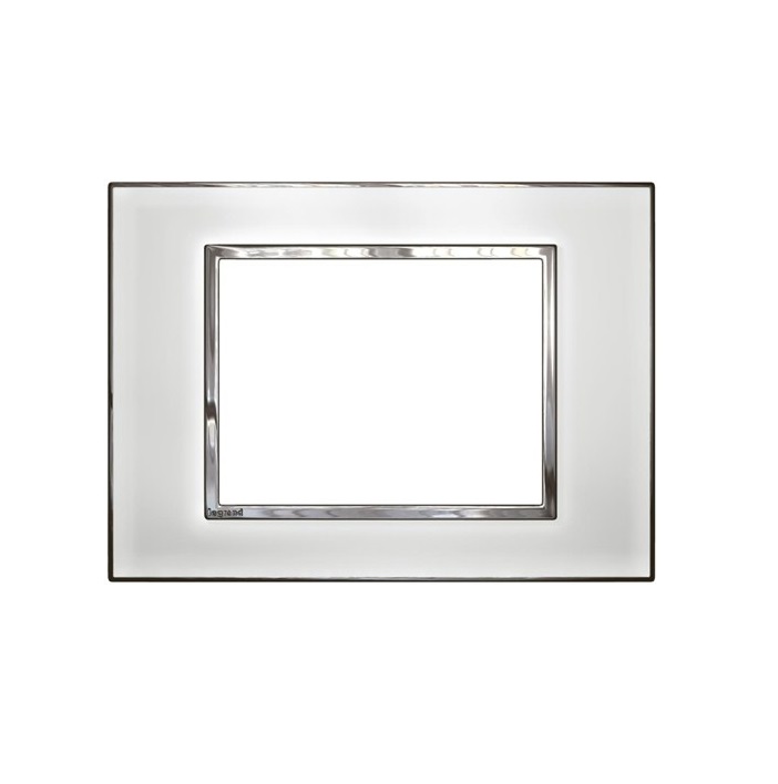 Mặt che kính trắng Arteor – 3 module – 575274