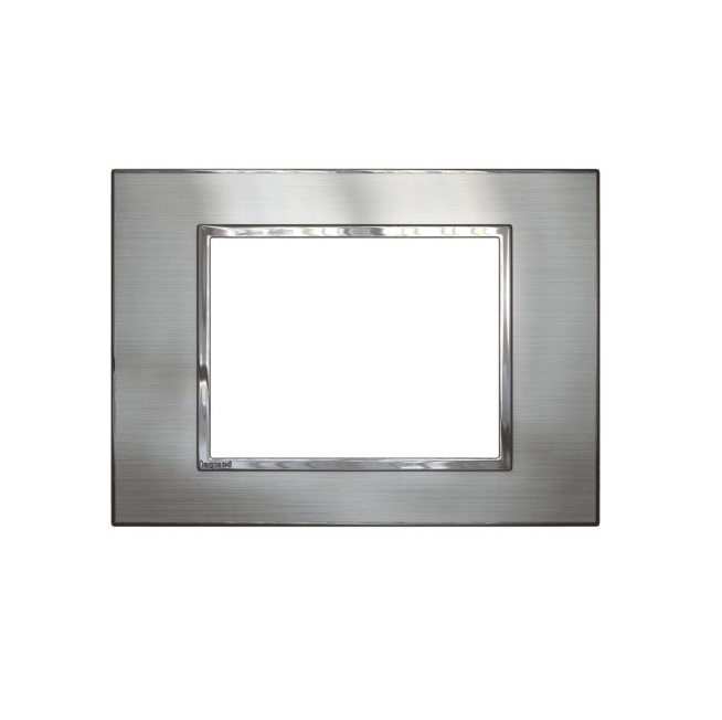 Mặt che inox Arteor – 3 module – 575276