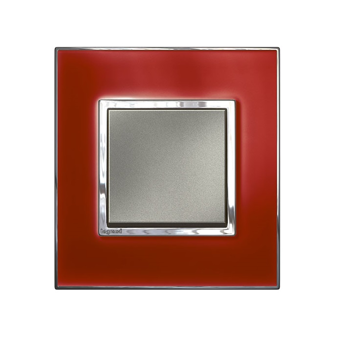 Mặt che kính đỏ Arteor – 2 module – 576126