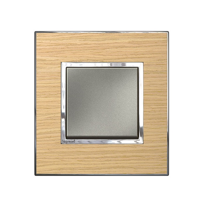 Mặt che gỗ sồi Arteor – 2 module – 576129