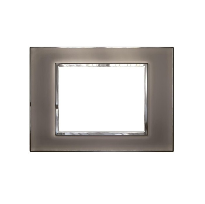 Mặt che kính xám Arteor – 3 module – 576455