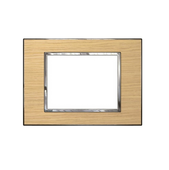 Mặt che gỗ sồi Arteor – 3 module – 576459