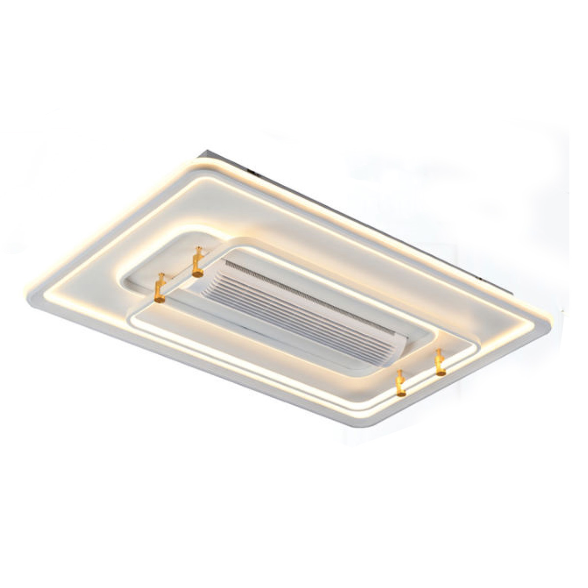 Đèn quạt không cánh ốp trần Euroto L1100*W720*H170