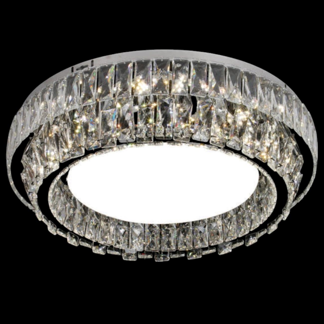 Đèn mâm pha lê Slister Ø600mm - LED 145W - 3 CĐ