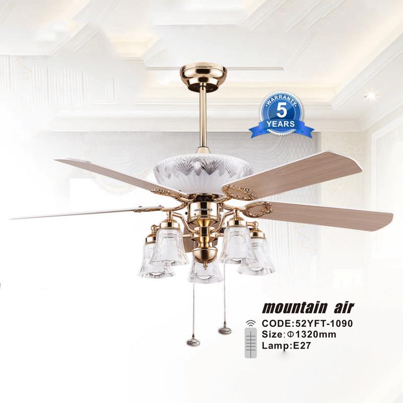 Quạt trần đèn trang trí Slister Ø1320mm - E27