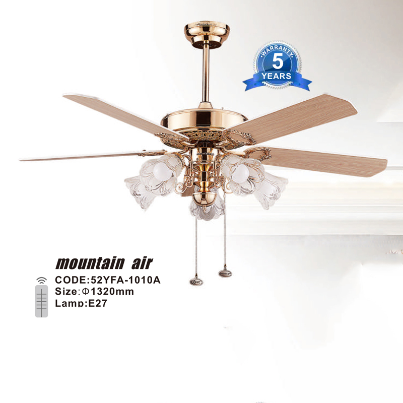 Quạt trần đèn trang trí Slister Ø1320mm - E27