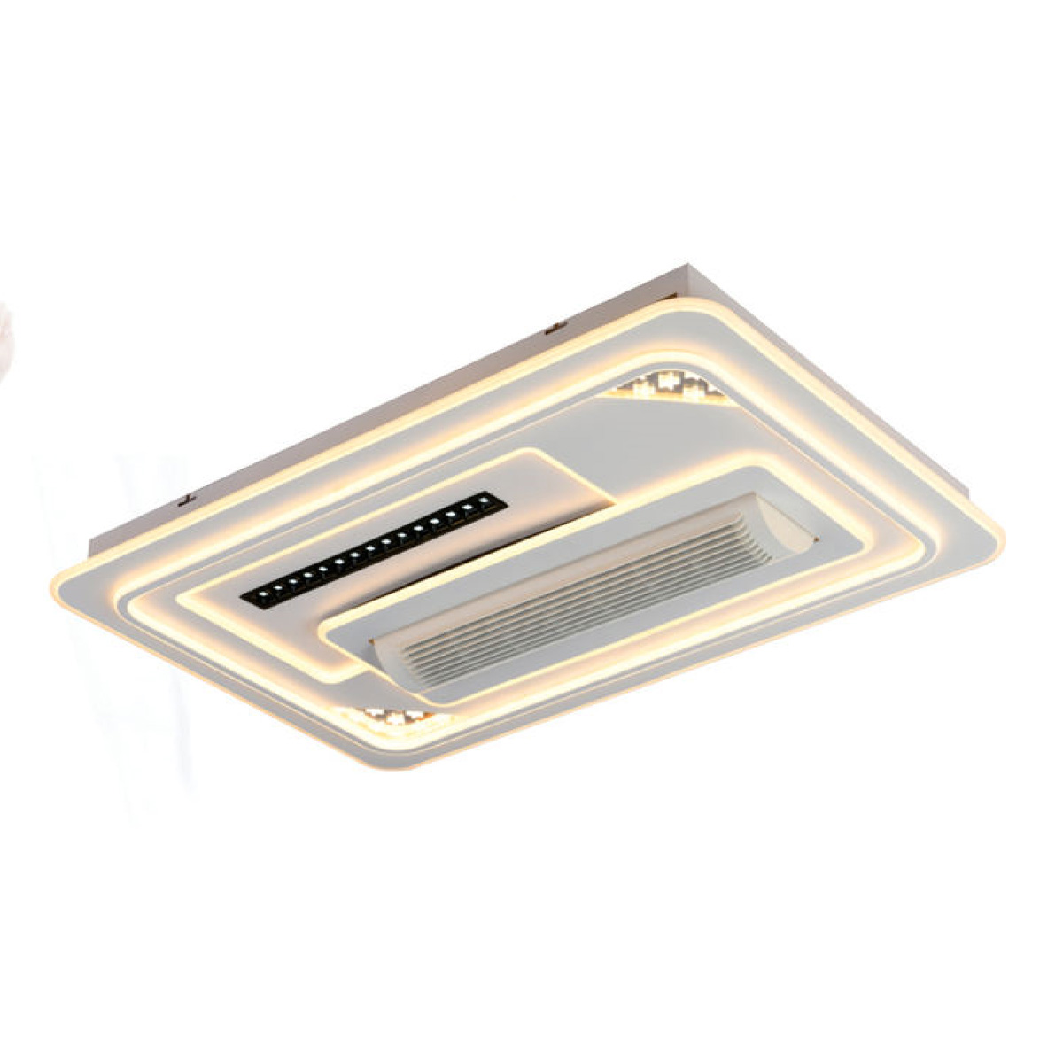Đèn quạt không cánh ốp trần Euroto L1080*W720*H150