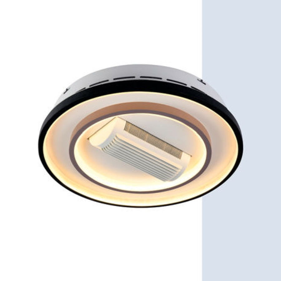 Đèn quạt không cánh ốp trần Euroto Ø600*H150