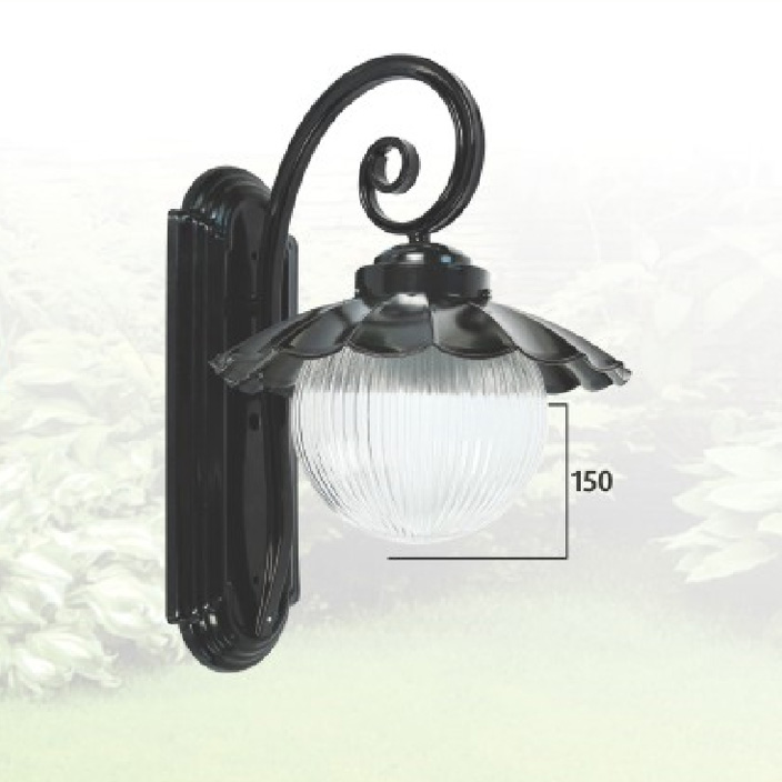 Đèn vách sân vườn NVT 155 L290*H420 E27*1 lamp