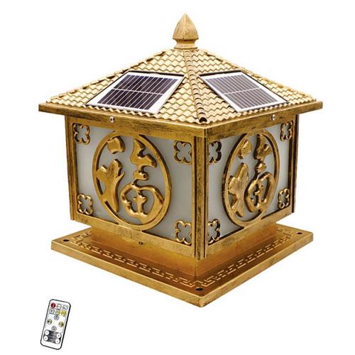 Đèn trụ cổng NLMT Sano SOLAR 5701 3 màu