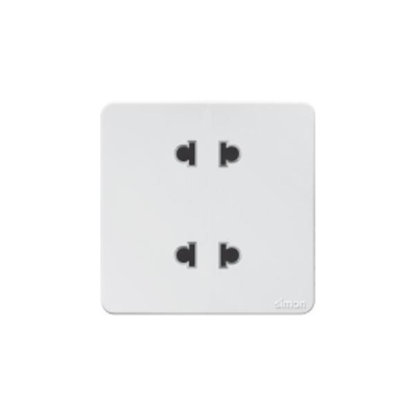 Bộ ổ cắm đôi 2 chấu 571072