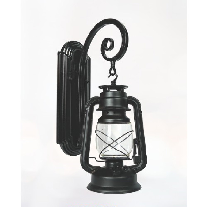 Đèn vách sân vườn NVT 176 E27*1 lamp vỏ đen