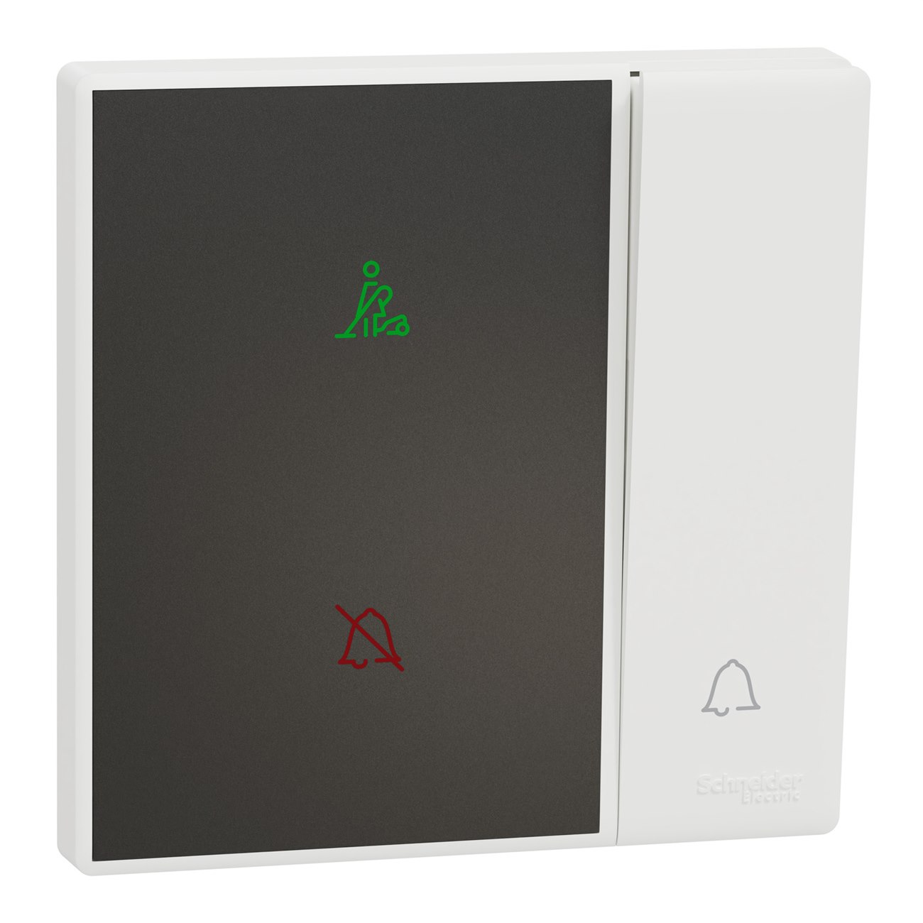 Bộ công tắc chuông "không làm phiền", "xin dọn phòng" Schneider KBN31BPDM_WE