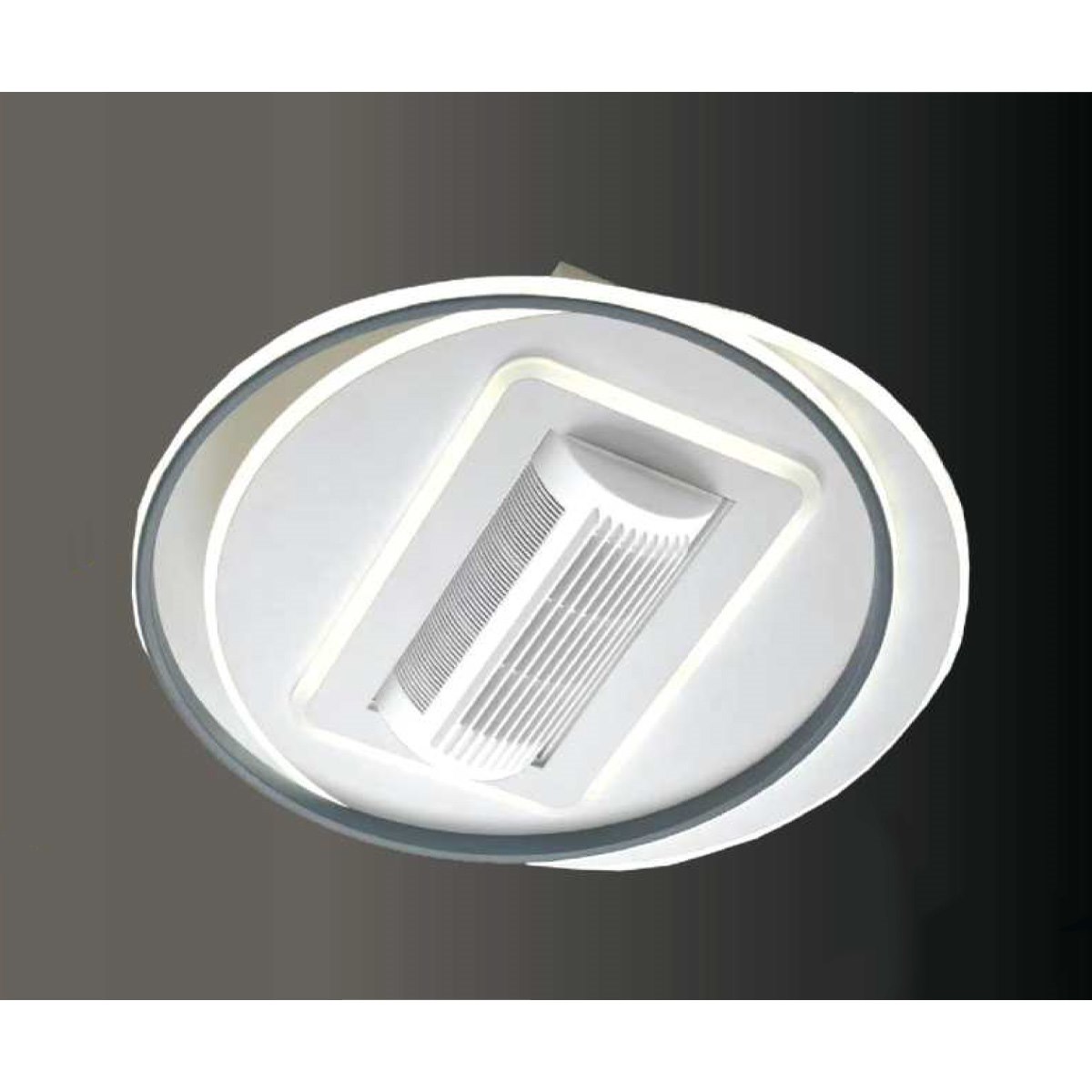 Đèn quạt trần Veronia ĐQ-80716B Ø550*H150