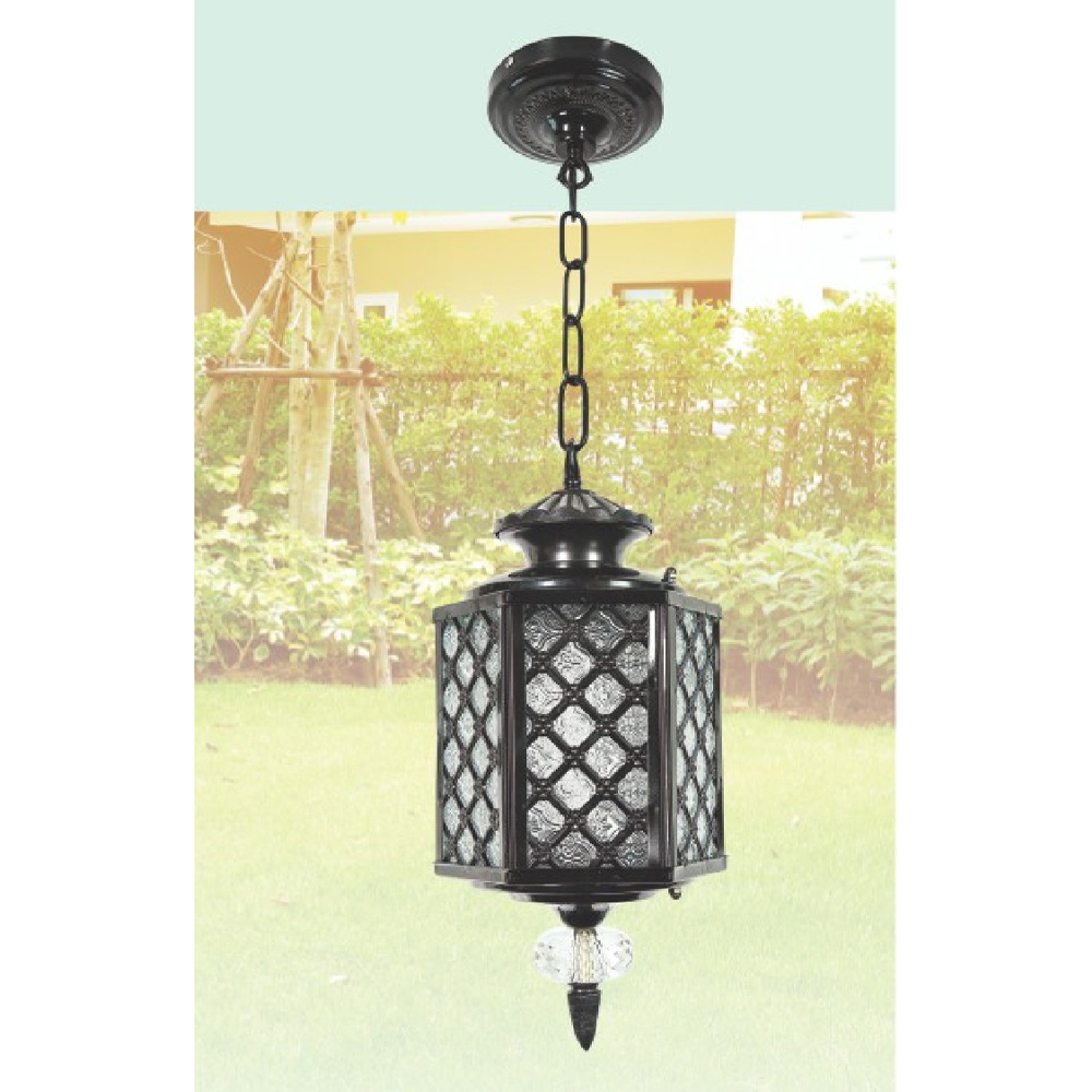 Đèn thả sân vườn NVT 191 Ø180*H930 - E27*1