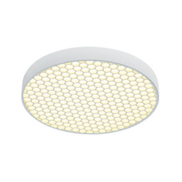 Đèn ốp trần tròn tổ ong - Ø268*H40 - LED 48W 3 CĐ màu