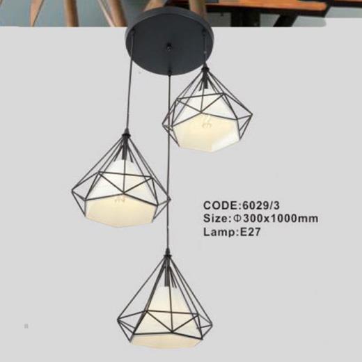 Đèn Thả Trần Kim Cương 6029-3 6029/3