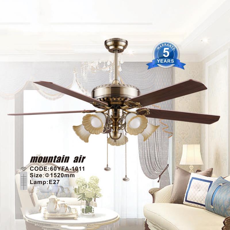 Quạt trần đèn trang trí Slister Ø1520mm - E27