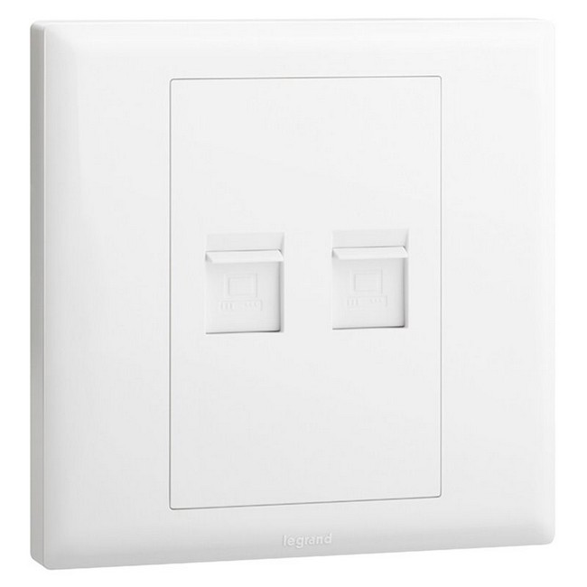 Bộ ổ cắm mạng cat6 đôi
